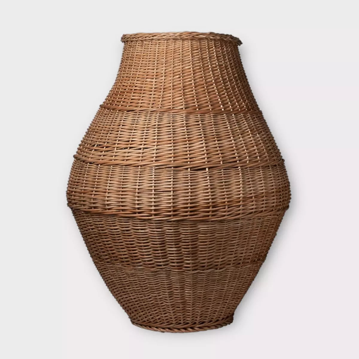 Vaso Grande em Vime 85 x 60 x 35cm