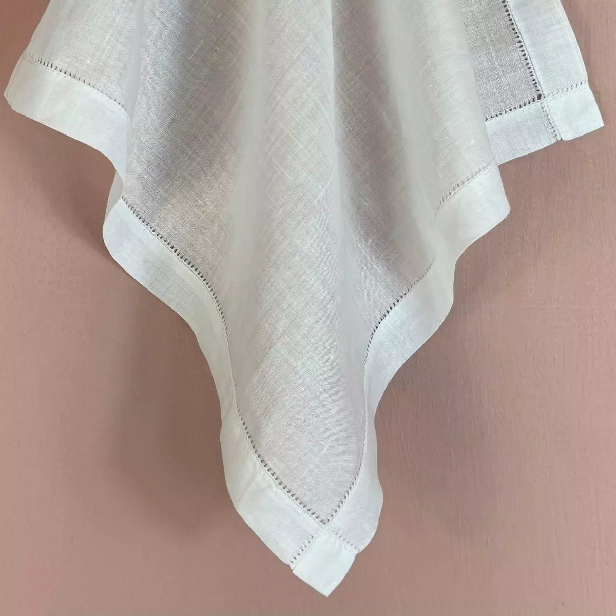 Guardanapo Branco 100% Linho 42 x 42cm