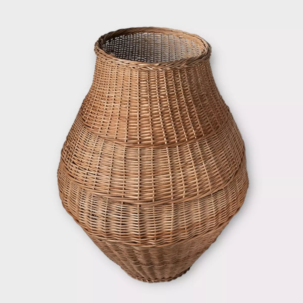 Vaso Grande em Vime 85 x 60 x 35cm