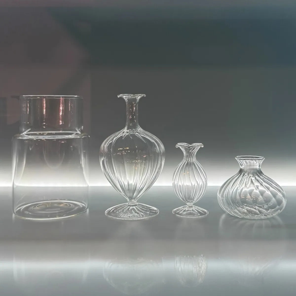 Vaso de Mesa Vidro Sopro 22 x 16cm