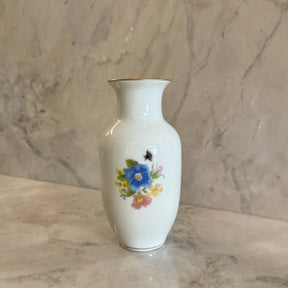 Vaso de mesa Porcelana Filete Ouro 8 x 15,50cm